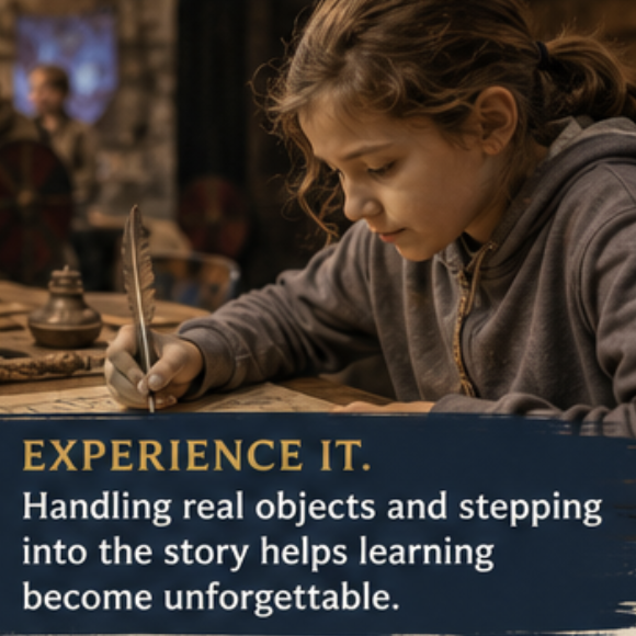 Immersium Community - Students Handle Real Historical Objects Immersium Community - Students Handle Real Historical Objects